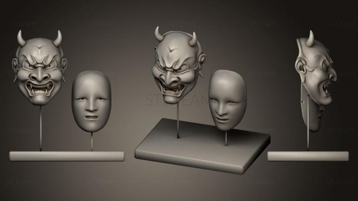 3D модель Таинственные маски (STL)